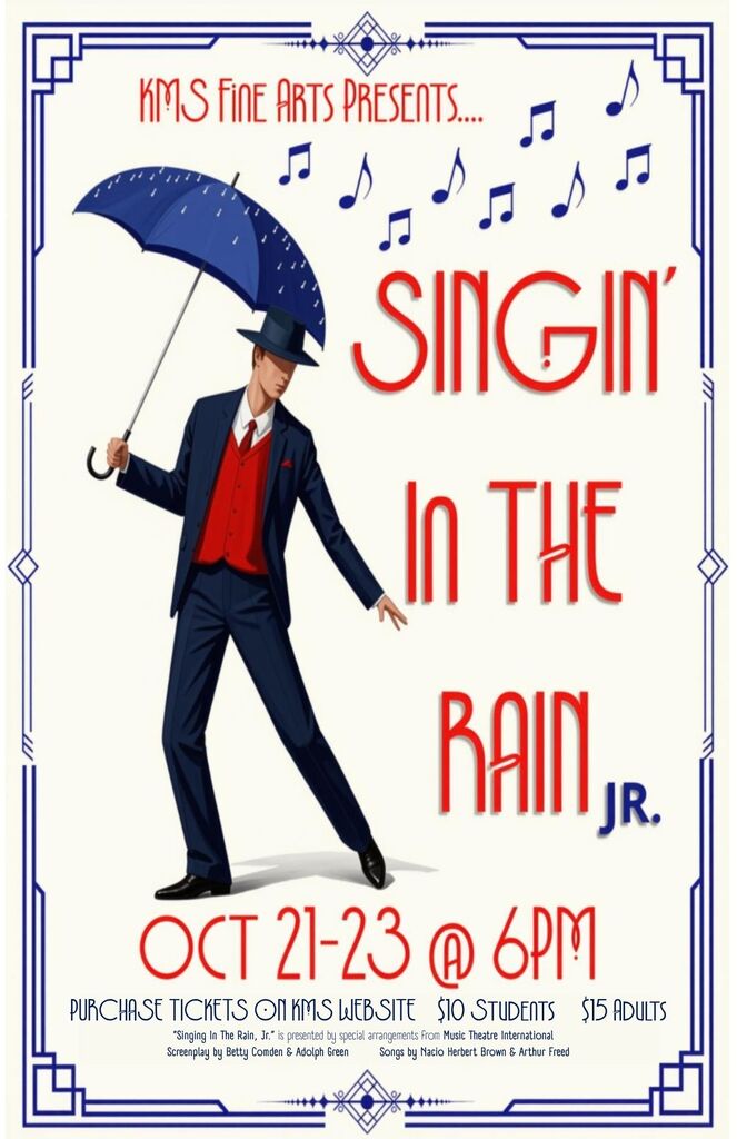 Singing in the Rain Flyer