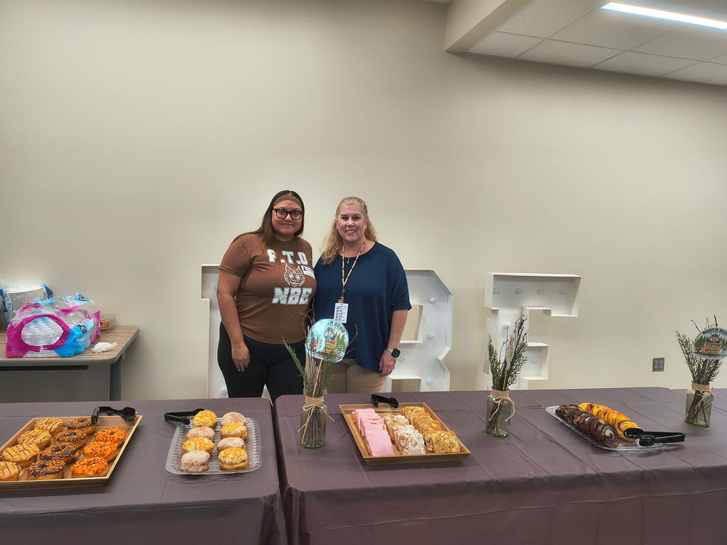 PTO President Alejandra and Ms. Gore
