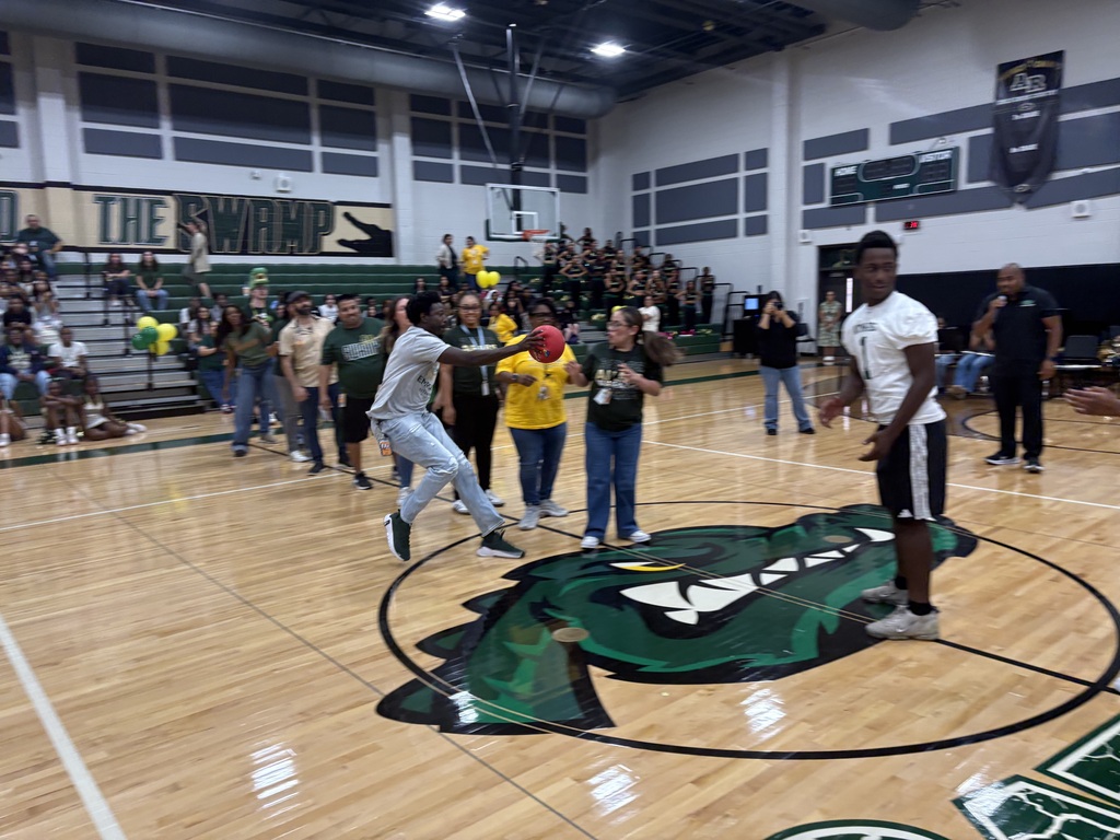 Teacher vs student peprally