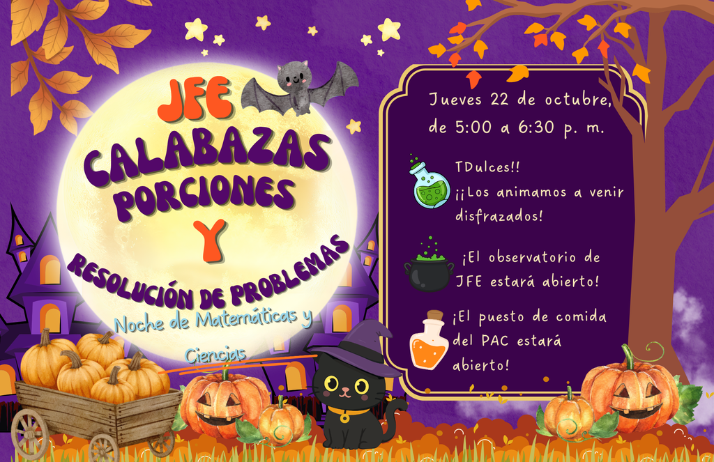 Math and Science Night Flyer -Spanish