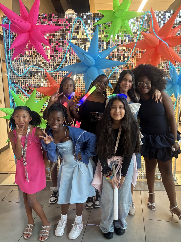 Girls posing with neon colors