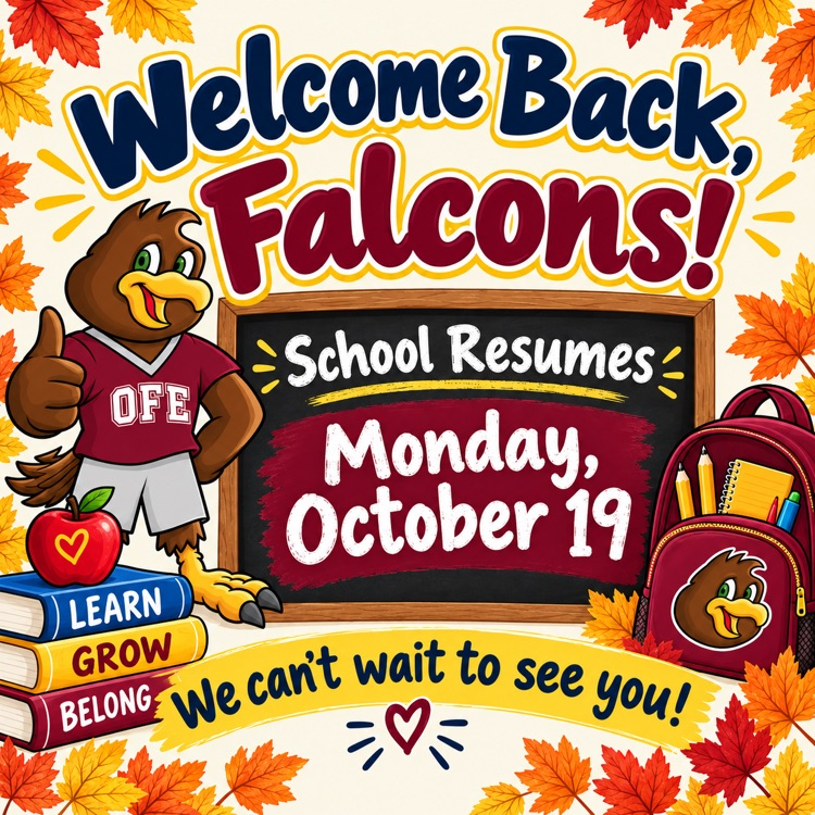 welcome back!