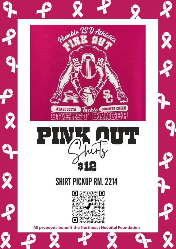 pink out shirts 