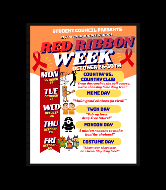 red ribbon week dress up themes