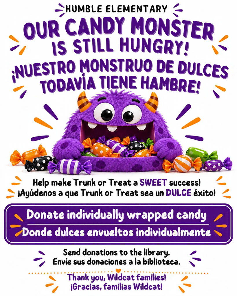 Candy Donations Flyer