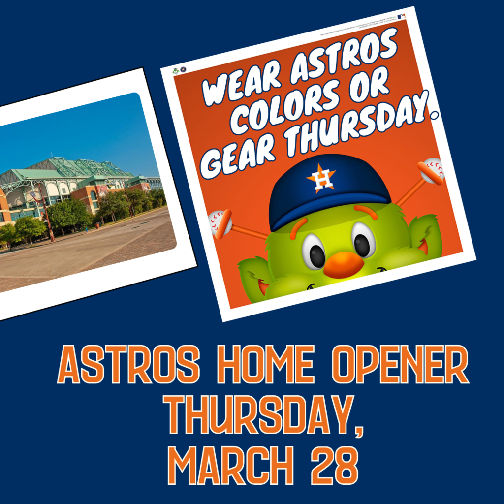wear astros colors or gear thursday