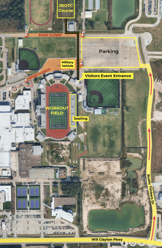 Parking at Turner Stadium for Work Out with a Vet on Sat October 24