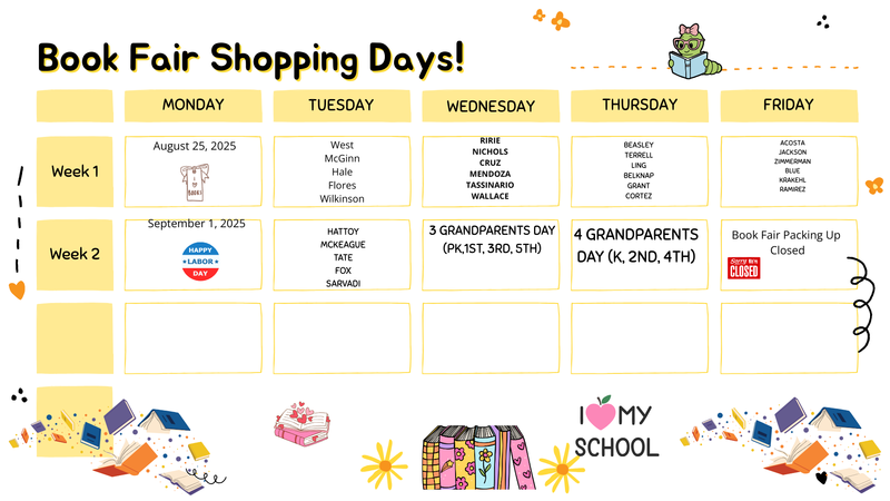 Book Fair Days
