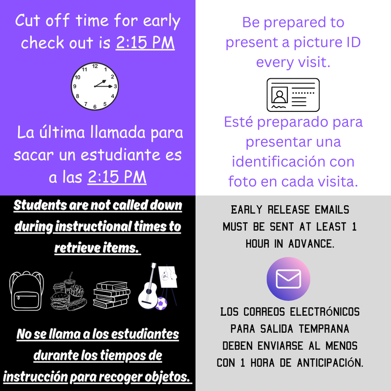 Attendance Office Information Poster