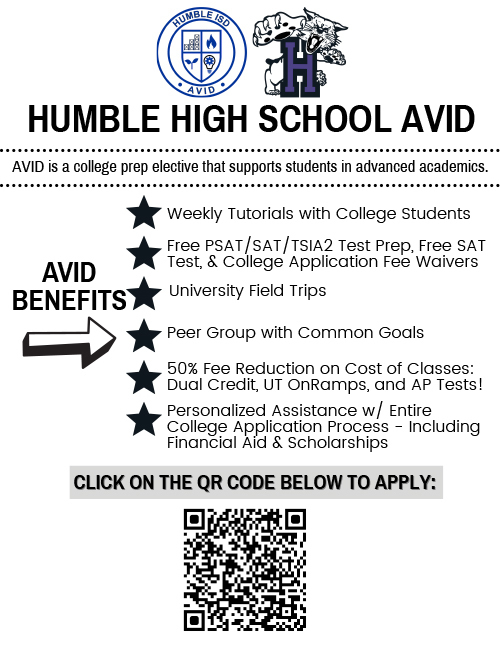 HHS Avid Recruitment Flier