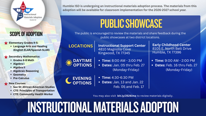 Instructional Materials