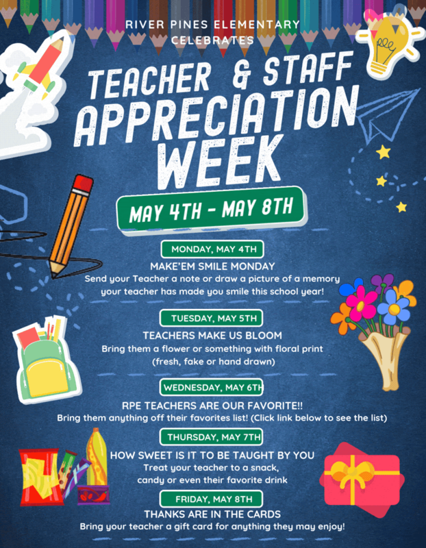 Teache Appreciation Week English