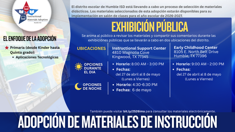 Adopcion de Materiales de Instruccion