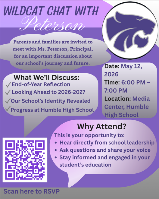 Chat Flier in English