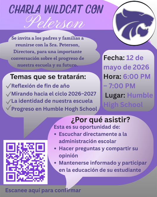 Chat Flier in Spanish
