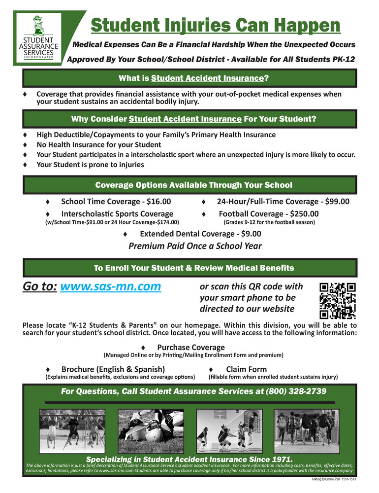 Student Accident Ins Info