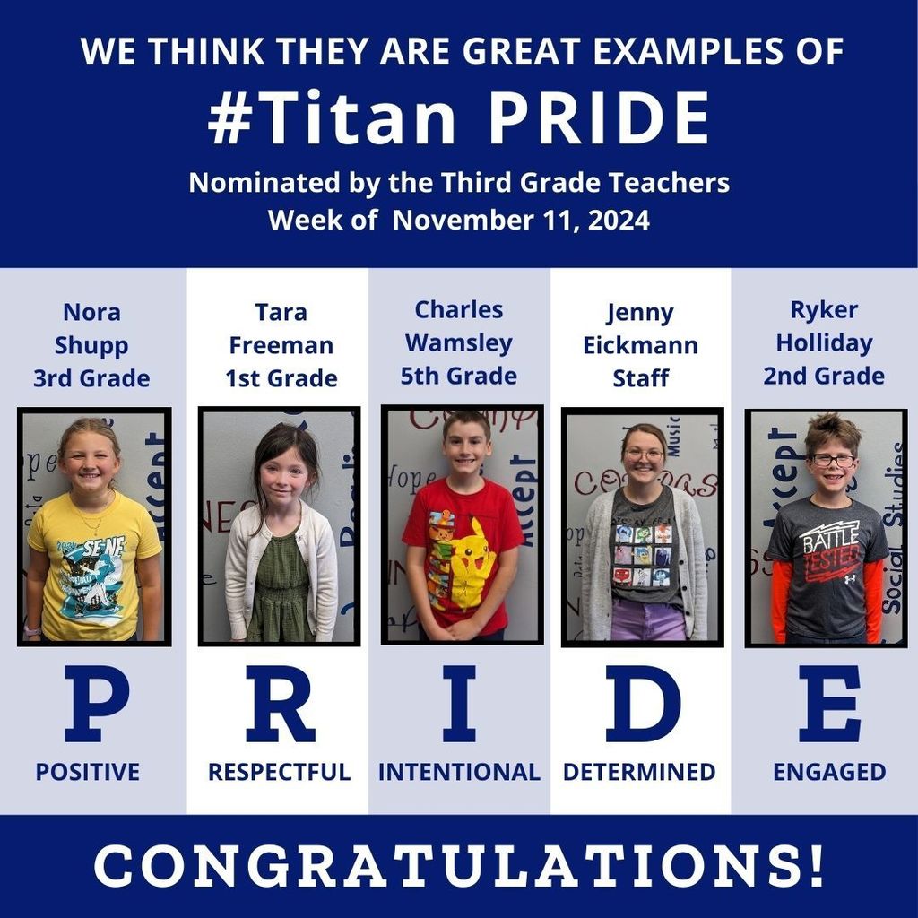 11.11 student and staff of the week