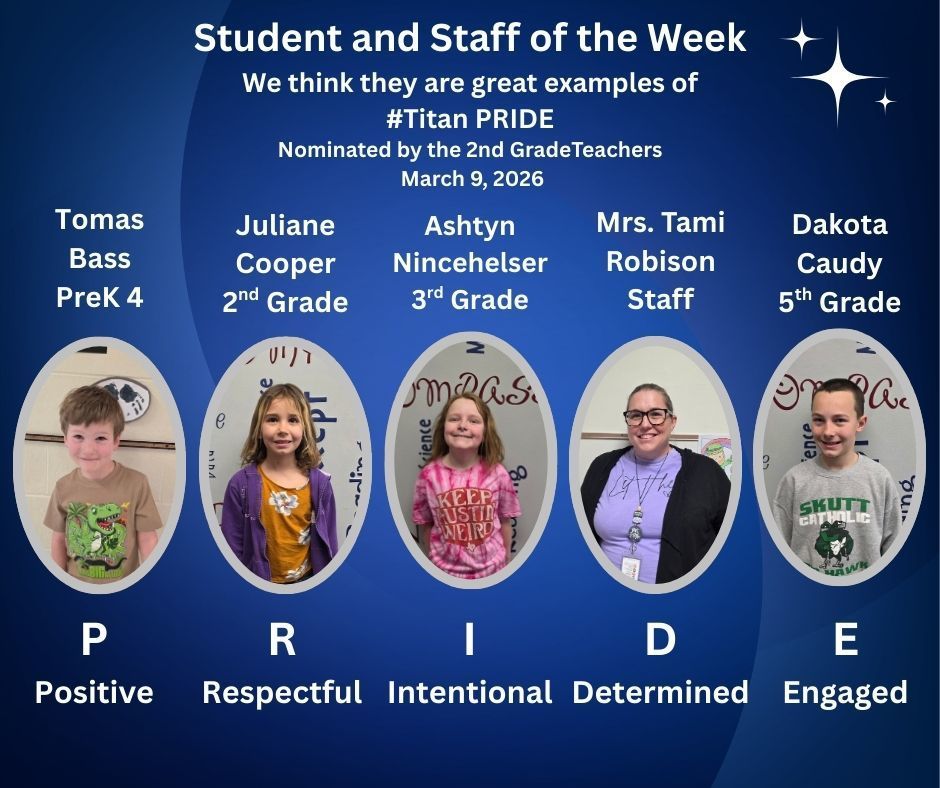 Student and Staff of the Week
