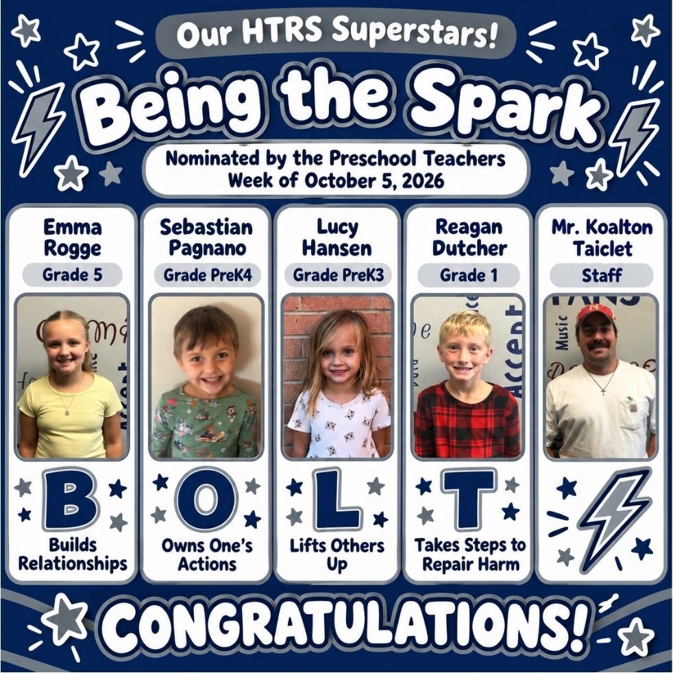 Students & Staff of the Week 10.6.26.