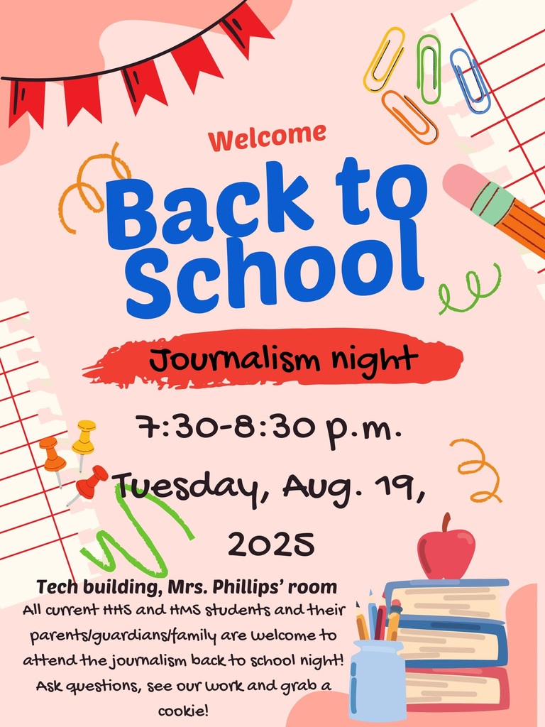 Back to school journalism flyer