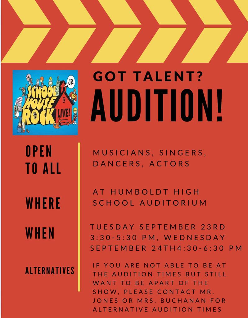 All School Musical Auditions