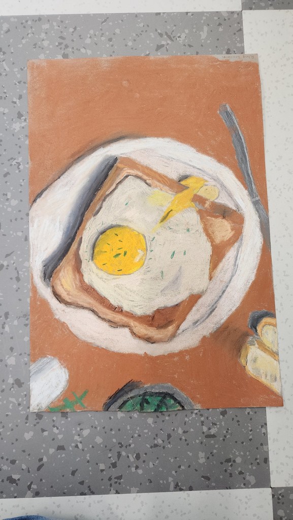 Chalk Pastel Still Life