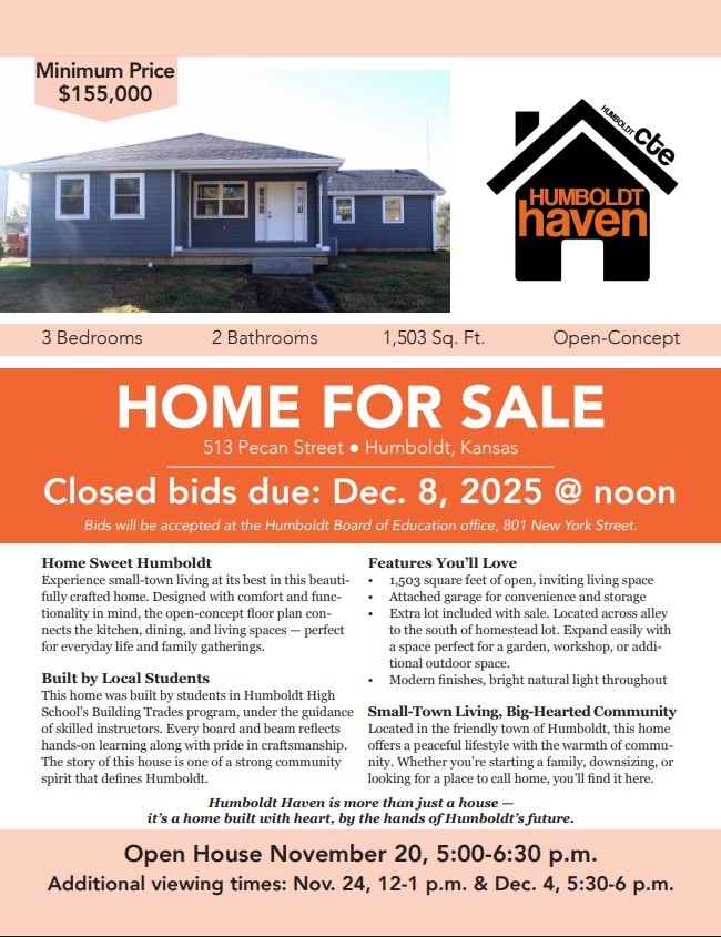 Home for sale info graphic