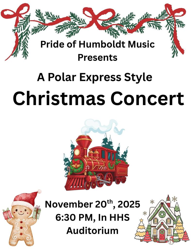 Christmas concert poster