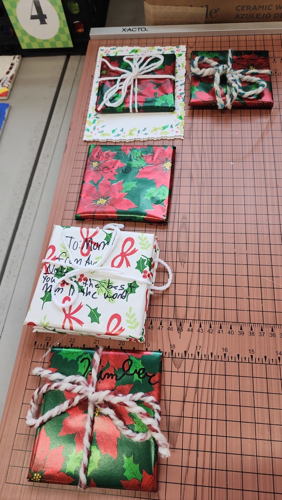 They loved wrapping these.