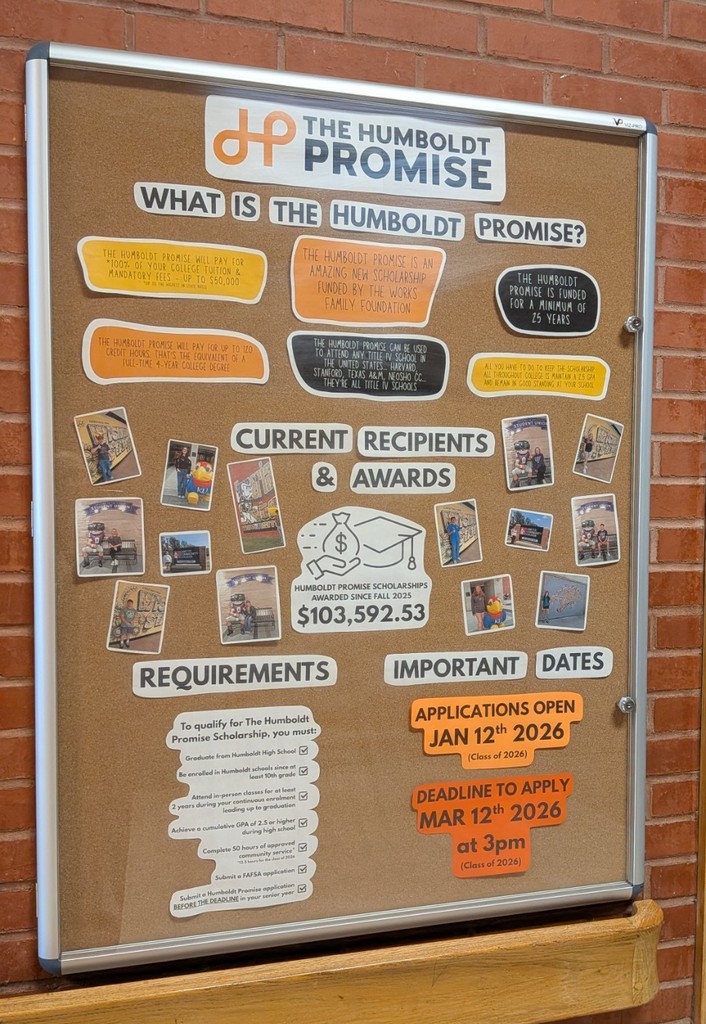 Humboldt promise notice board