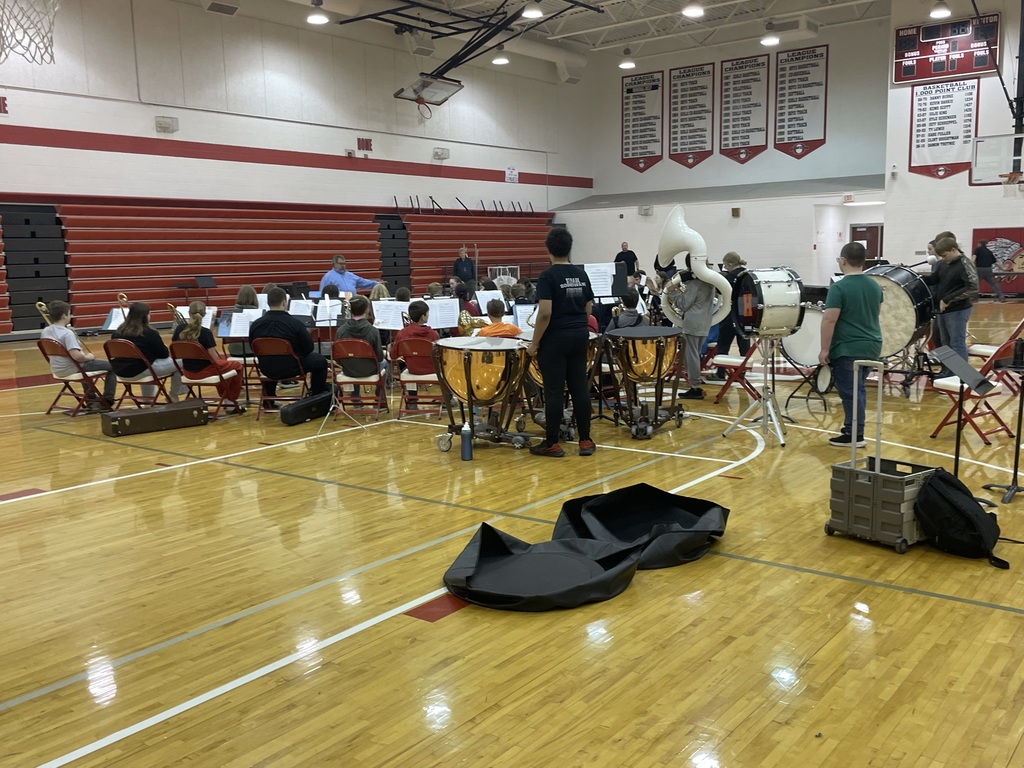 Mineral Belt League Rehearsal for the Band