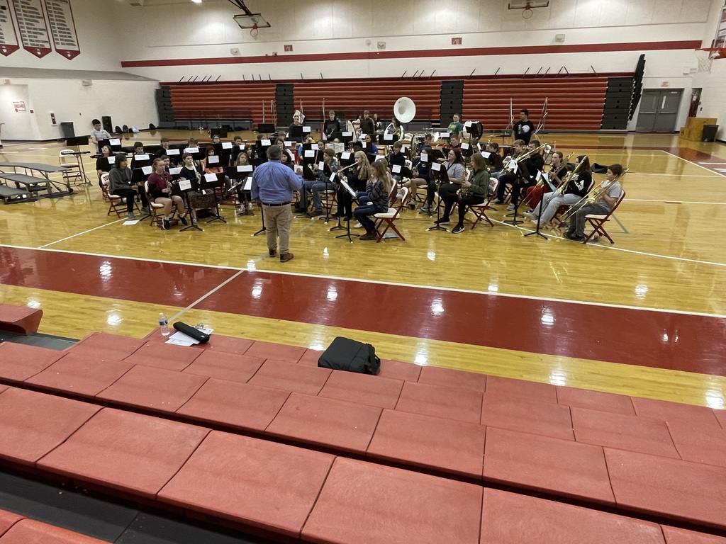 Mineral Belt League Rehearsal for the Band