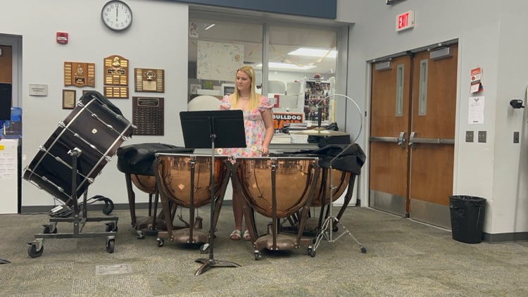 HHS Timpanist Braylynn