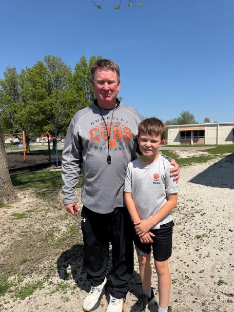 Mr. Taylor and Coach Frazell