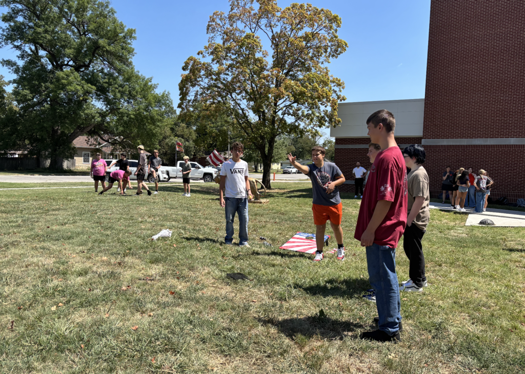 Freshmen and new students had an orientation day Aug. 20, 2026. 
