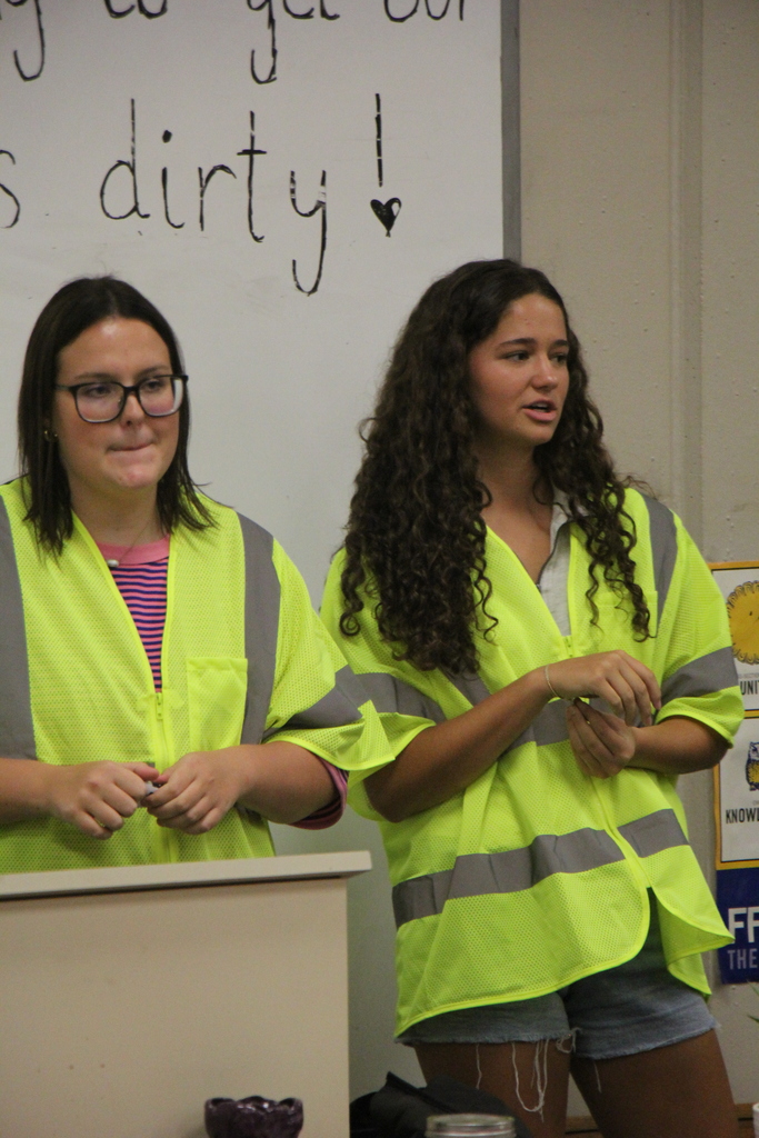 Freshmen and new students had an orientation day Aug. 20, 2026. 