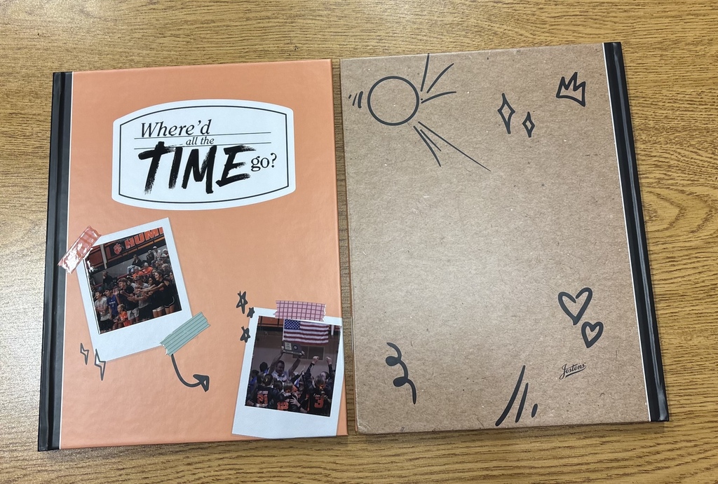 Yearbook cover and back
