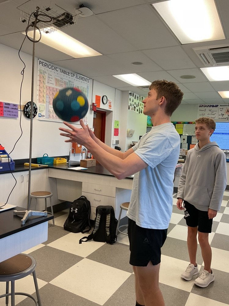 Evaluating the motion of a tossed ball. 