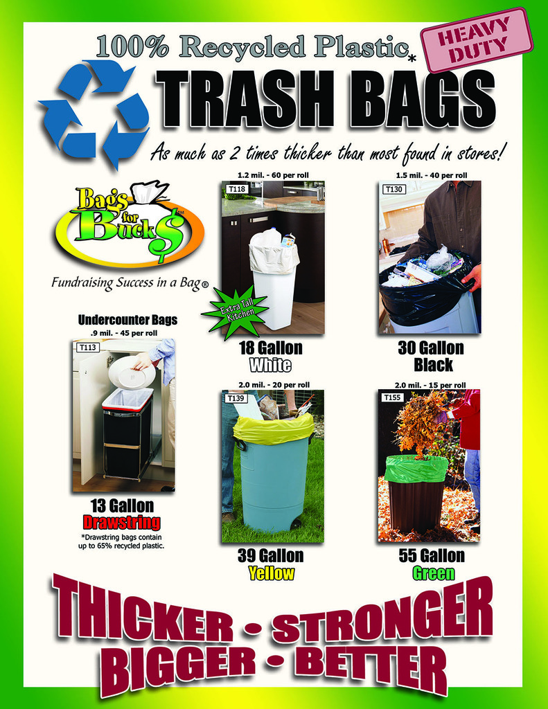 Trash bags description