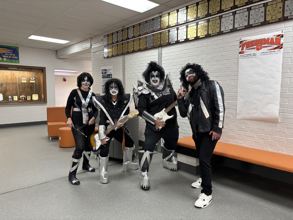 The rock band KISS 