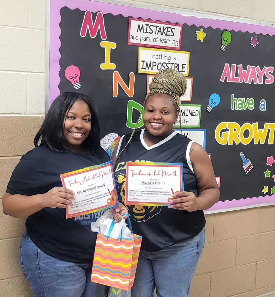 Teacher and Teacher Assistant of the Month