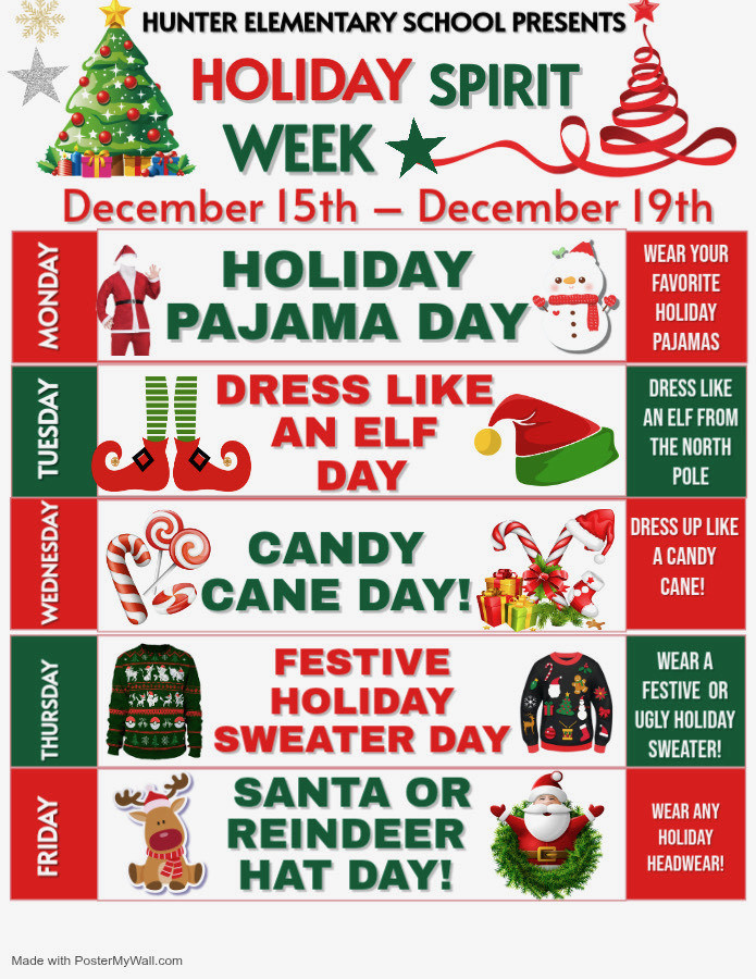 Holiday Spirit Week