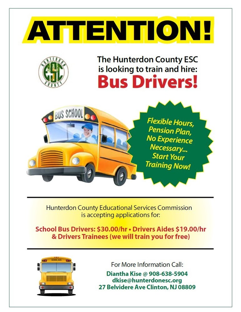 Bus Drivers Needed!