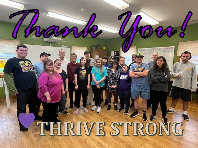 Thank you for your support