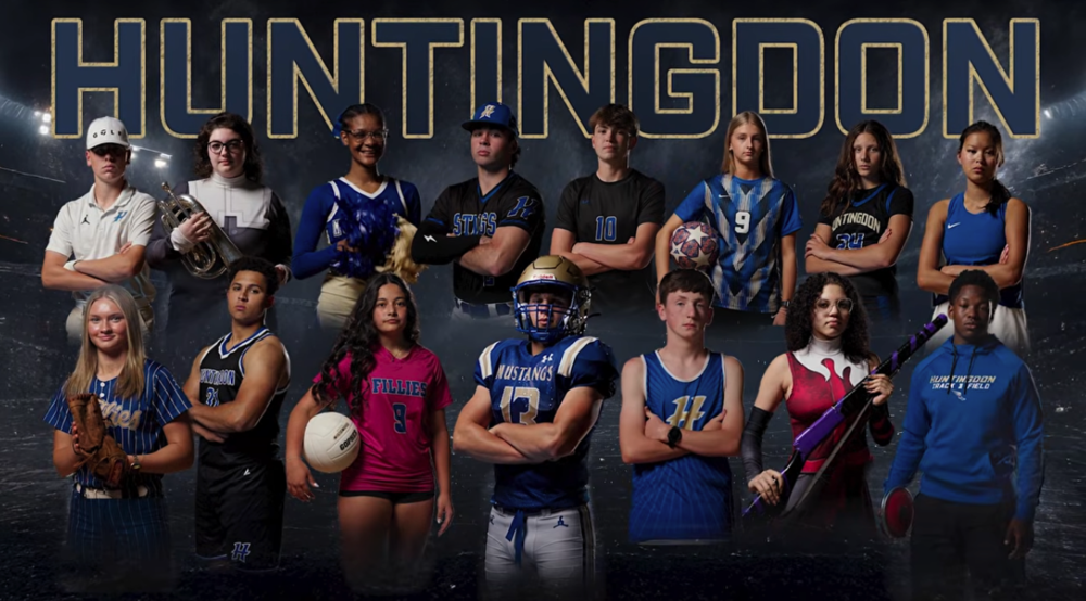 Representative from each sport at HHS.