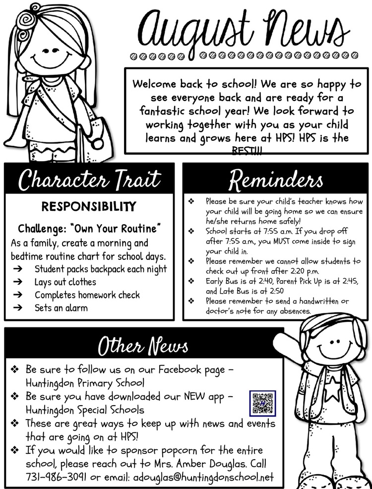 HPS August Newsletter