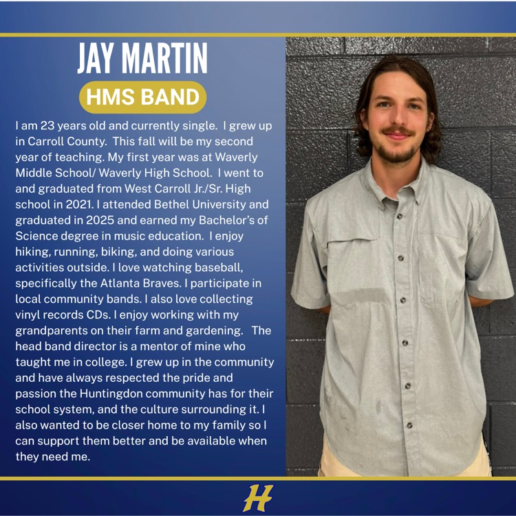 Mr. Jay Martin, HMS Band