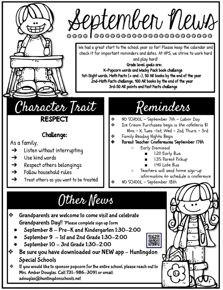 September newsletter