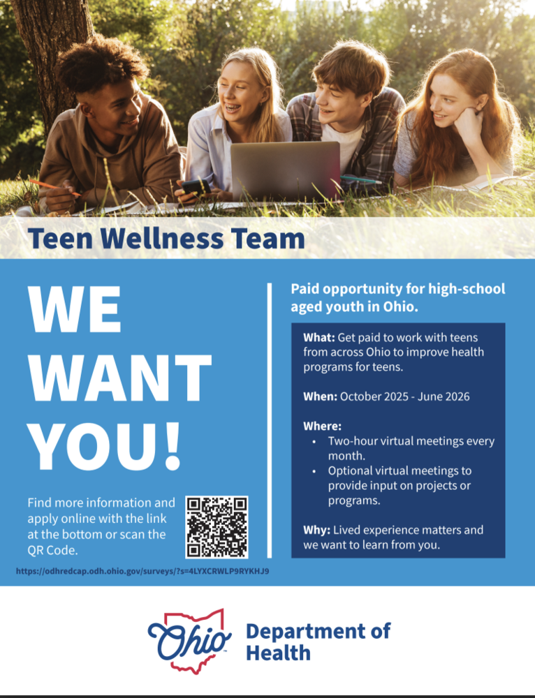 Teen Wellness Team Flyer