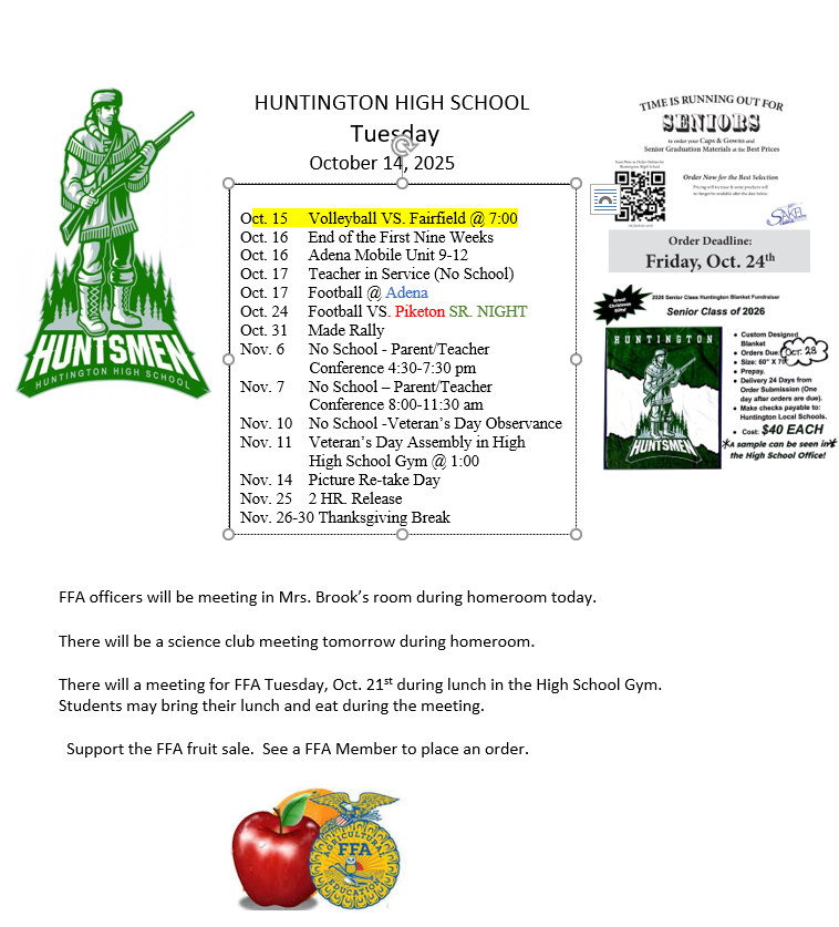 important dates